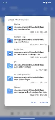 FV File Manager android App screenshot 13